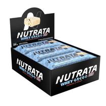 Barra Nutrata Grego Proteina Sabores Deliciosa Cx 12x 40g