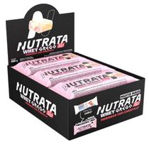Barra Nutrata Grego Proteina Sabores Deliciosa Cx 12x 40g