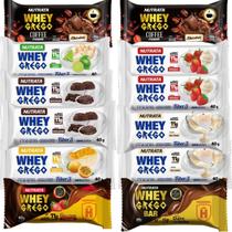 Barra Nutrata Grego Proteina Sabores Deliciosa Cx 12x 40g