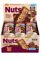 Barra Nuts Castanhas E Chocolate 12un 25g Banana Brasil