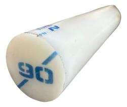 Barra Nylon Redonda 90 Mm X 250 Mm Poliamida Tarugo Tecnil