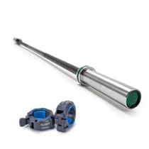 Barra Olímpica Exercício Funcional Lpo 1,80 Mt 14 Kg Flexbe Fitness Presilha