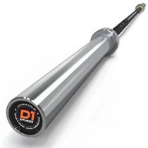 Barra Olímpica Masculina 220cm-20kg-28,5mm Ø - Hard Chrome/Black Zinc - C/ Trat. Térmico - Suporta 890kg