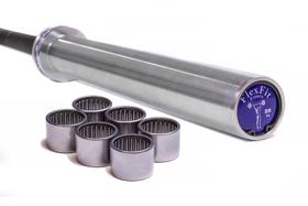 Barra Olímpica Oficial Cross Lpo 2,20m 20kg Masculina Rolamento Agulha Barra Olímpica Oficial Cross Lpo 2,20m 20kg Masculina Rolamento Agulha