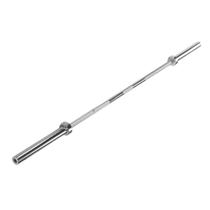 Barra Olímpica Reta 1,80m Hard Chrome ROPPE - Equipamento de Musculação