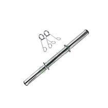 Barra para Halteres Oca com Presilhas - 40cm Barra para Halteres Oca com Presilhas - 40cm