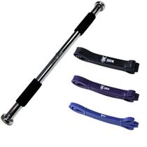 Barra para Porta Cromada Super Band 3 Intensidades Odin Fit