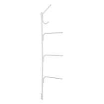Barra para Toalhas Household Essentials Hinge-It Clutterbuster Branca