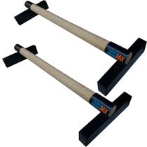 Barra Paralela Baixa Com Pegada Em Madeira Barra Paralela Baixa Com Pegada Em Madeira