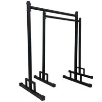 Barra Paralela Chão Calistenia Funcional Remada 1 Par