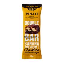 Barra Pinati Double Bar Banana Amendoim e Chocolate Meio Amargo 35g