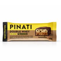 Barra PINATI Double Whey Bananoffe 50g 15g Proteina Barra PINATI Double Whey Bananoffe 50g 15g Proteina