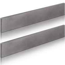Barra plana de aço Hicarer 2 peças 6 mm x 5 cm x 30,5 cm laminada a quente Barra plana de aço Hicarer 2 peças 6 mm x 5 cm x 30,5 cm laminada a quente