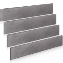 Barra plana de aço Hicarer 2x1/4x30,5 cm de metal sólido laminado a quente Barra plana de aço Hicarer 2x1/4x30,5 cm de metal sólido laminado a quente