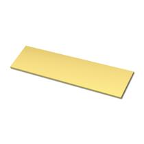 Barra plana de latão Uxney 3x50x200mm para artesanato, modelos, reparos Barra plana de latão Uxney 3x50x200mm para artesanato, modelos, reparos