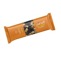 Barra pré treino com uva passa, castanha de caju, amendoim, cranberry desidratado e semente de girassol 40g 06 unidades