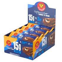 Barra Proteica 3 Corações Cappuccino Cookies N Cream 12 Unidades 50g