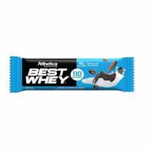 Barra Proteica Best Whey - 1 Barra 32g Cookies & Cream - Atlhetica Nutrition