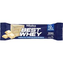 Barra Proteica Best Whey - 1 Barras 49g Torta Cioccolato Bianco - Atlhetica Nutrition