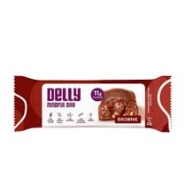 Barra Proteica Brownie Sem Glúten Delly Nutrition 45g Barra Proteica Brownie Sem Glúten Delly Nutrition 45g