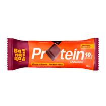 Barra Proteica com 10g de Proteína Sabor Chocolate Banana Brasil 30g Barra Proteica com 10g de Proteína Sabor Chocolate Banana Brasil 30g