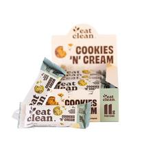 Barra Proteíca Cookiesn Cream 12X45G - Eat Clean