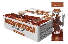 Barra Proteíca Gourmet NewNutrition Sabor Café 12 Unidades