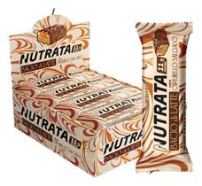 Barra Proteica Nutrata Bacio Di Latte Caixa com 12 Unidades (480g) - Sabor: Caramello Salgado (540g)