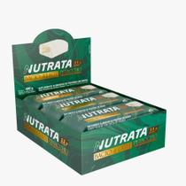 Barra Proteica Nutrata Bacio Di Latte Caixa com 12 Unidades (480g) - Sabor: Pistacchio com Chocolate Branco Barra Proteica Nutrata Bacio Di Latte Caixa com 12 Unidades (480g) - Sabor: Pistacchio com Chocolate Branco
