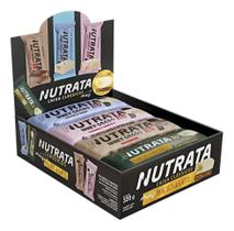 Barra Proteica Nutrata Display Clássicos e Bacio com 12 Unidades (320g) - Sabor: Caixa Mista Barra Proteica Nutrata Display Clássicos e Bacio com 12 Unidades (320g) - Sabor: Caixa Mista