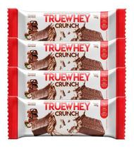 Barra Proteica True Whey 11g Proteina Chocolate Com Avelã 4 Unidades True Source
