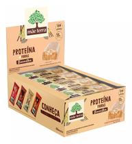 Barra proteica vitamina 12un x 60g vegano mãe terra - baunilha