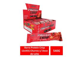 Barra Protein Crisp 12x45G Churros c/ Doce de Leite