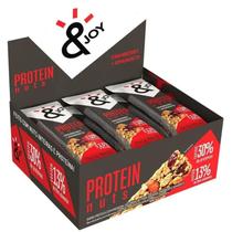 Barra Proteina Cranberry Amaranto display 12uni de 35g - &Joy Barra Proteina Cranberry Amaranto display 12uni de 35g - &Joy