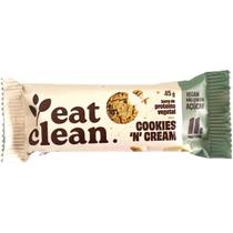 Barra Proteína Vegana Cookies 'N' Cream Eat Clean 45g Barra Proteína Vegana Cookies 'N' Cream Eat Clean 45g