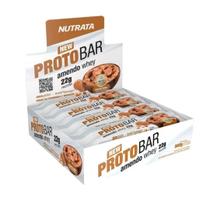 Barra Protobar Amendo Whey Nutrata - Display Com 8 Unidades