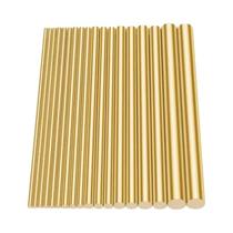 Barra Redonda De Latão 1.6-20mm De Diâmetro Para DIY, Cabo Circular, Tubo Para Modelagem, Hardware