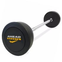 Barra Reta Montada 37,5kg Profissional Ahead Sports