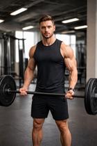 Barra Reta para treino Oca 1,20M para Musculação de Academia Cor Preto treino em casa