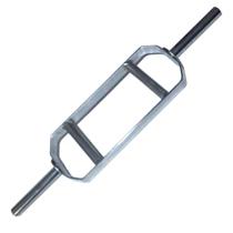 Barra Romana H Cromada Maciça Recartilhada Com Presilhas