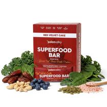 Barra Superfood Paleovalley Red Velvet Pacote com 12 Unidades 9g de Proteína Barra Superfood Paleovalley Red Velvet Pacote com 12 Unidades 9g de Proteína