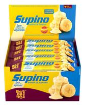 Barra Supino Frutas Zero Banana E Chocolate Branco 20x24g