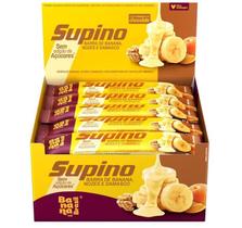 Barra Supino Zero Banana, Nozes e Damasco 20un 24g Banana Brasil Barra Supino Zero Banana, Nozes e Damasco 20un 24g Banana Brasil