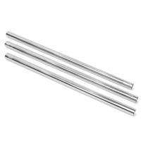 Barra Suporte Fundo Infinito Transversal Aço Inoxidável 3Mts