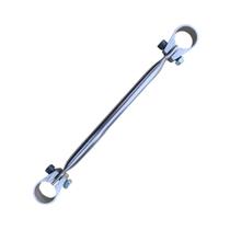 Barra Travessa Barrinha De Guidão Moto Bike Preto 190mm