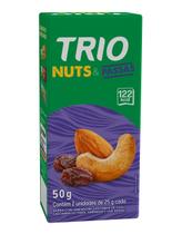 Barra Trio Nuts e Passas 25g Pack com 2 Unidades Barra Trio Nuts e Passas 25g Pack com 2 Unidades