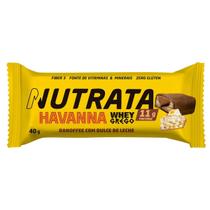 Barra whey grego banoffee havanna 1un barra proteíca de 40g