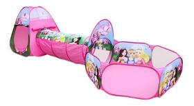 Barraca 3 Em 1 Toca Túnel E Piscina De Bolinhas Dm Toys 5880