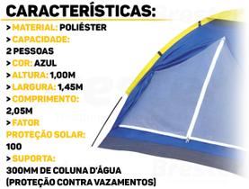 Barraca Acampamento Camping 2 Pessoas Lugares Tipo Iglu Mor