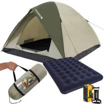 Barraca Acampamento Tenda Alta Camping 7 Pessoas impermeável v